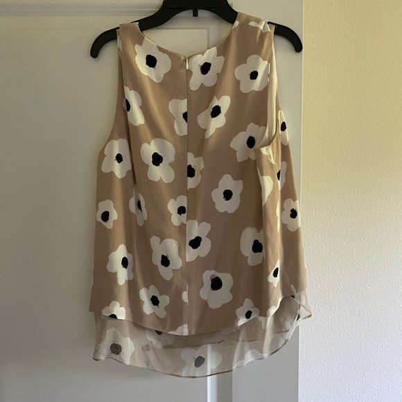 kate spade Beige Floral Blouse - Picture 3 of 4